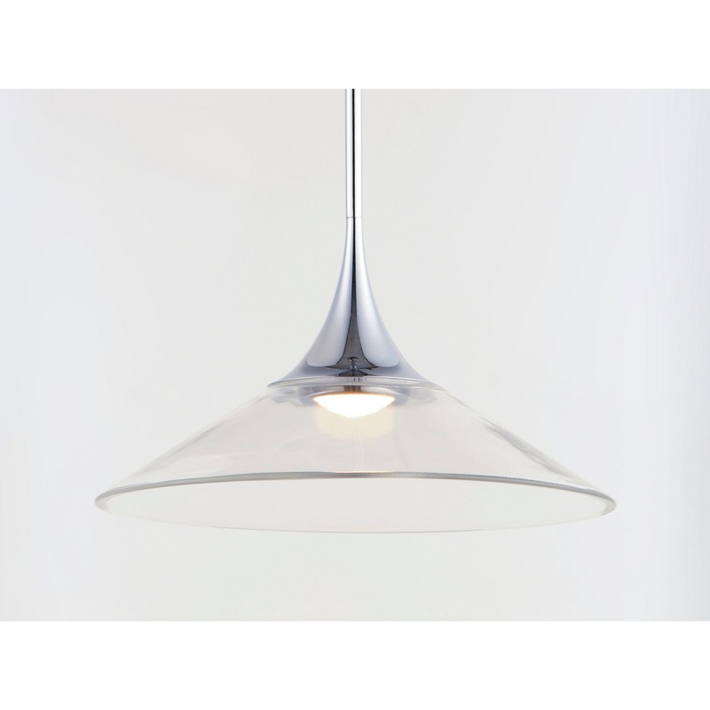 ET2 E21535-24PC Cono LED Pendant, Polished Chrome