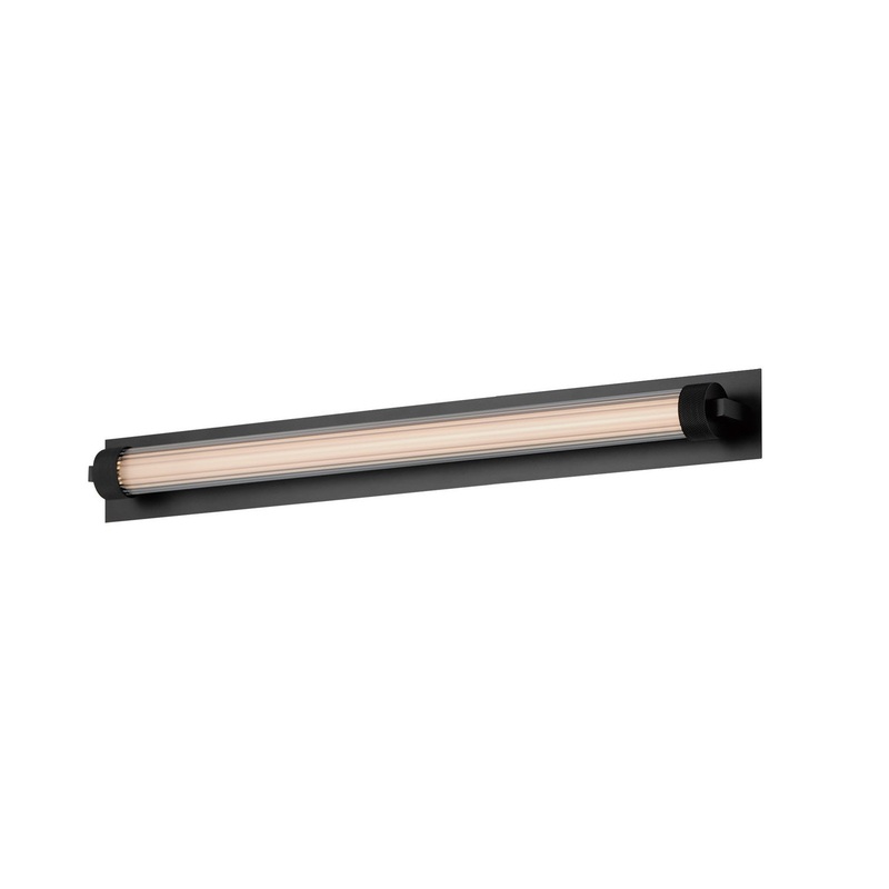 ET2 E23482-144BK Doric LED Bath Sconce, Black
