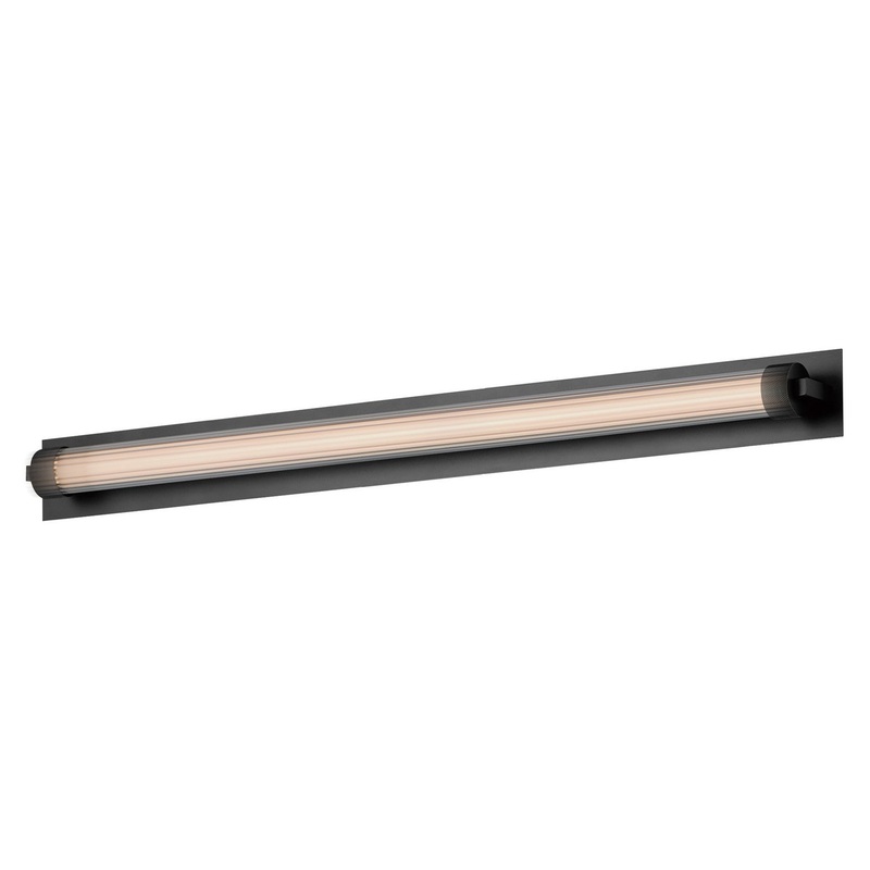 ET2 E23484-144BK Doric LED Bath Sconce, Black