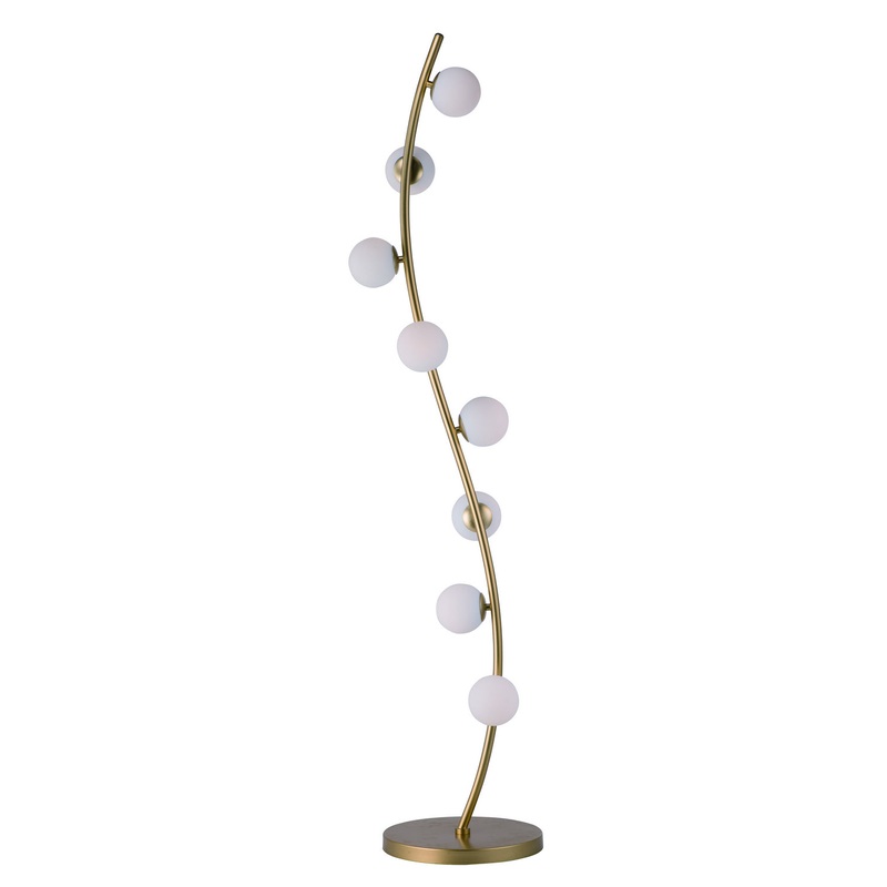 ET2 E24769-11MG Rover LED Floor Lamp, Metallic Gold
