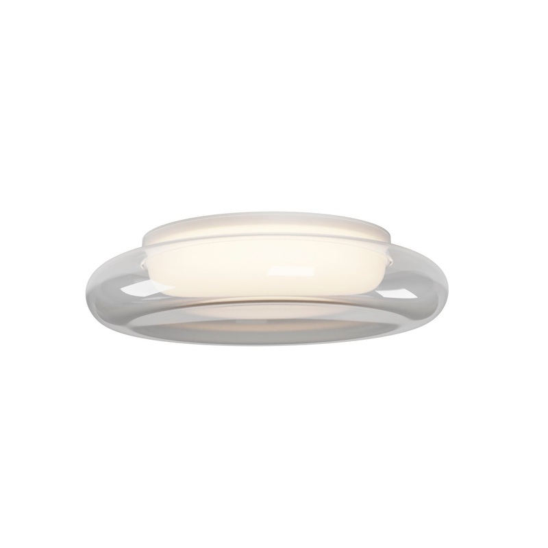 ET2 E51021-10WT Bubble LED Flush Mount, White