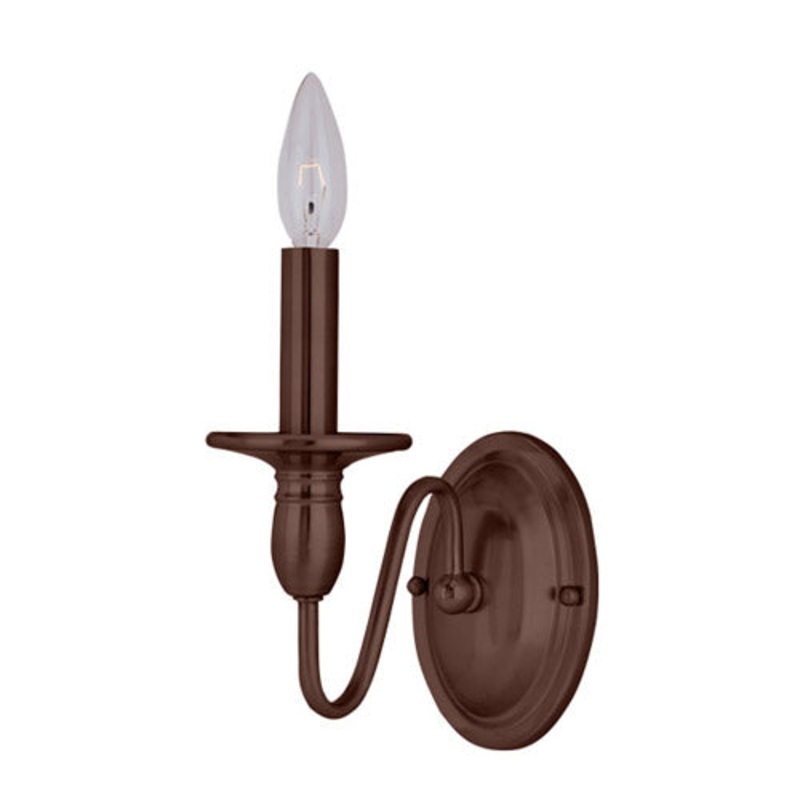 Maxim 11031OI Towne One Light Wall Sconce, Oil Rubbed Bronze
