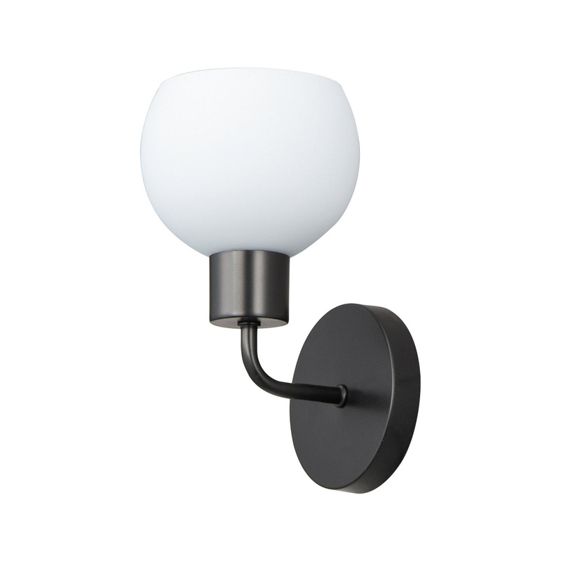 Maxim 11271SWBK Coraline One Light Wall Sconce, Black