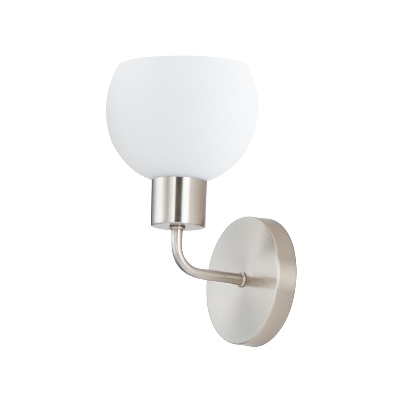 Maxim 11271SWSN Coraline One Light Wall Sconce, Satin Nickel