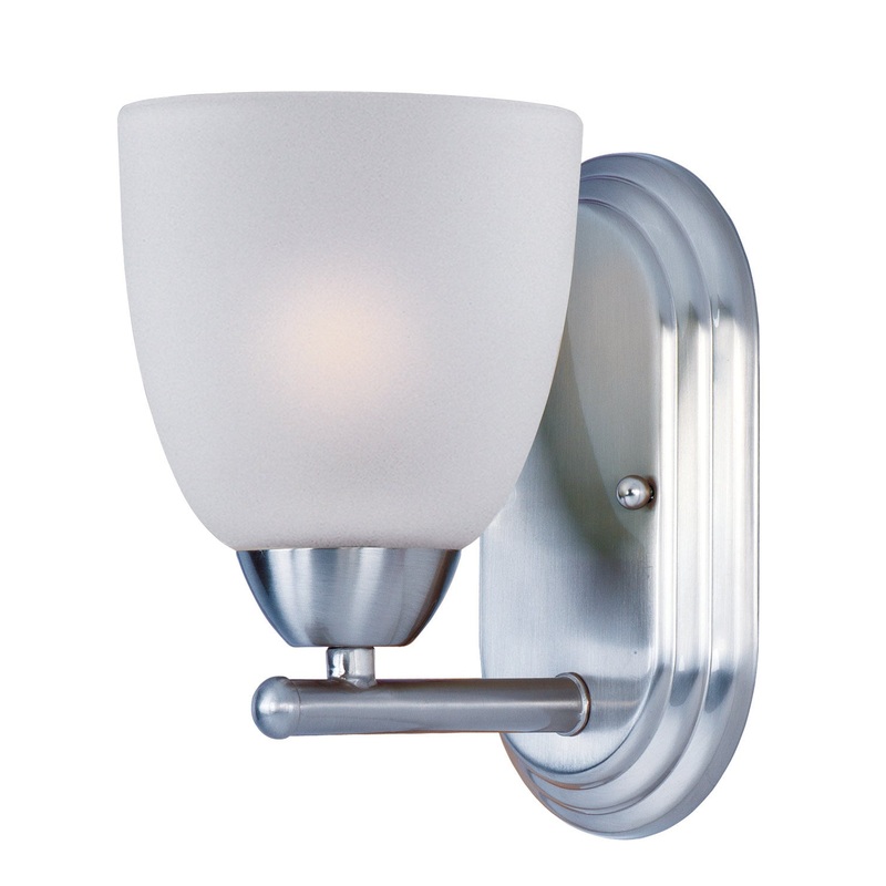 Maxim 11311FTPC Axis One Light Bath Vanity, Polished Chrome