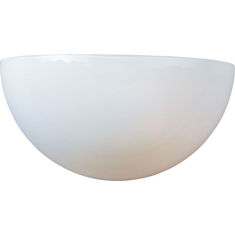 Maxim 20585WTWT Essentials - 20585 One Light Wall Sconce, White