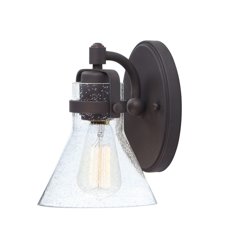 Maxim 26111CDOI/BUL Seafarer LED Wall Sconce, Oil Rubbed Bronze