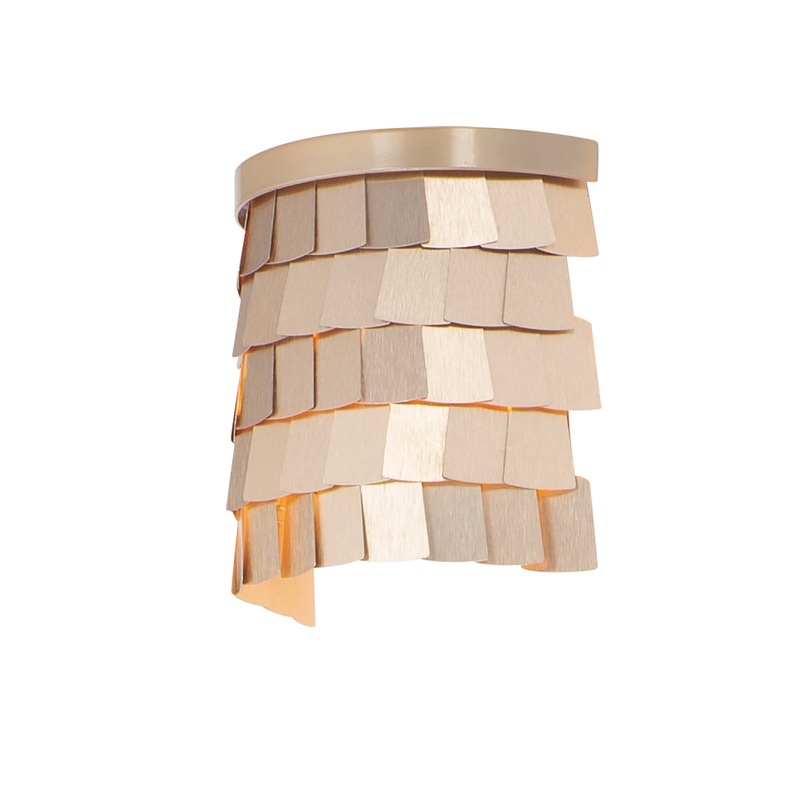 Maxim 26362CHPGLD Glamour Two Light Wall Sconce, Champagne / Gold