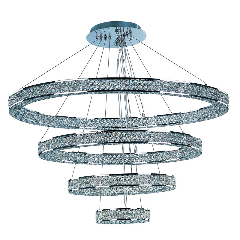 Maxim 39778BCPC Eternity LED LED Chandelier, Polished Chrome