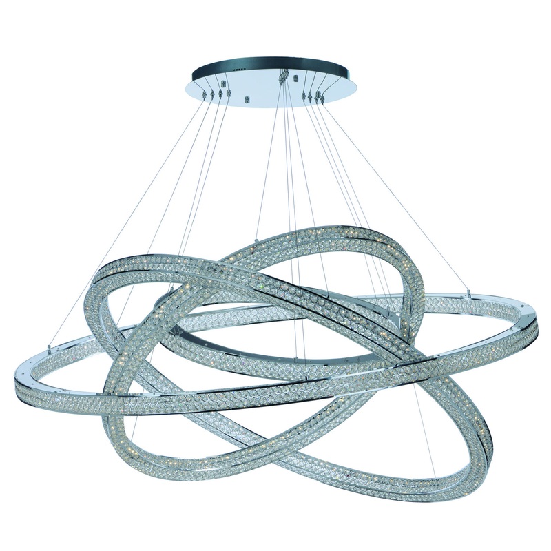 Maxim 39779BCPC Eternity LED LED Chandelier, Polished Chrome