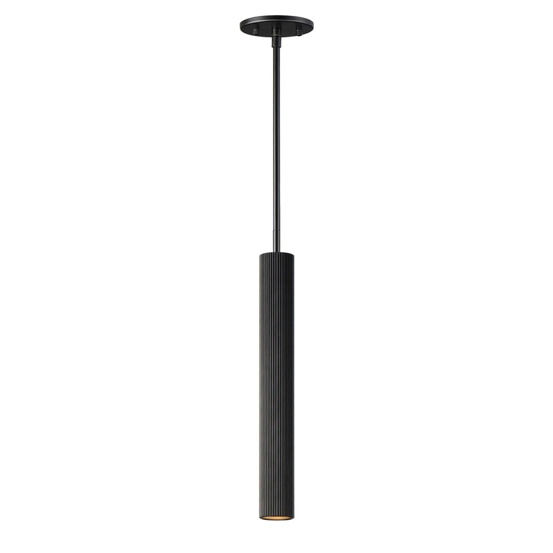 ET2 E11012-BK Reeds LED Pendant, Black