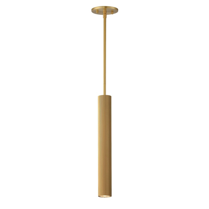 ET2 E11012-GLD Reeds LED Pendant, Gold