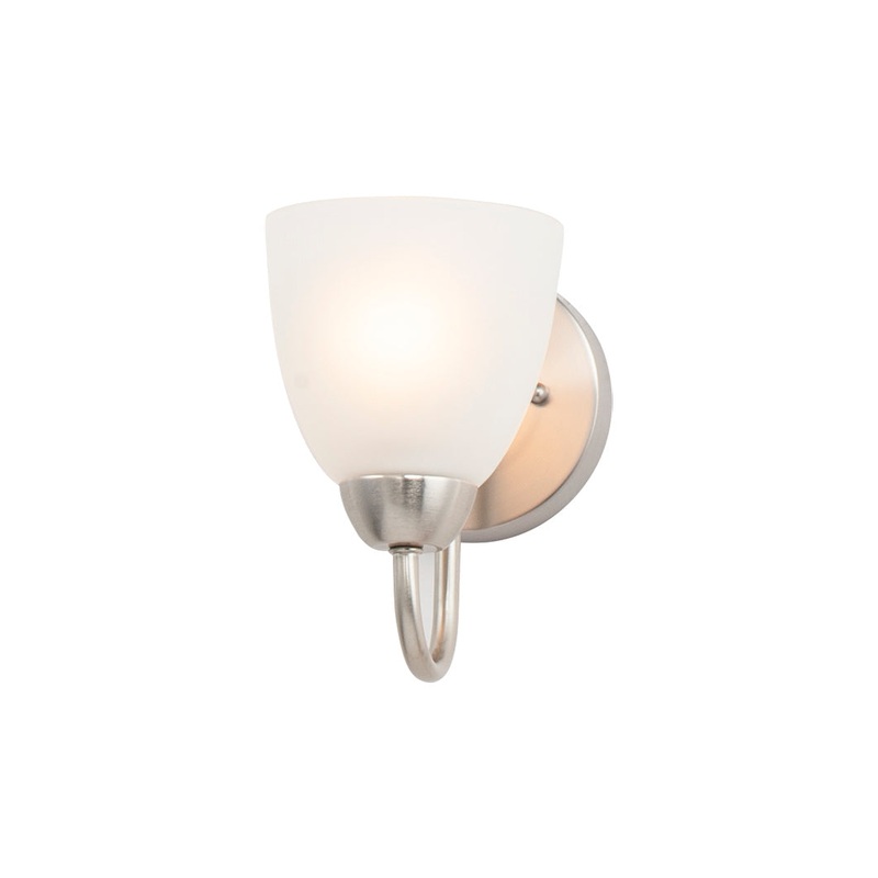Maxim 11381FTSN Axis One Light Bath Vanity, Satin Nickel