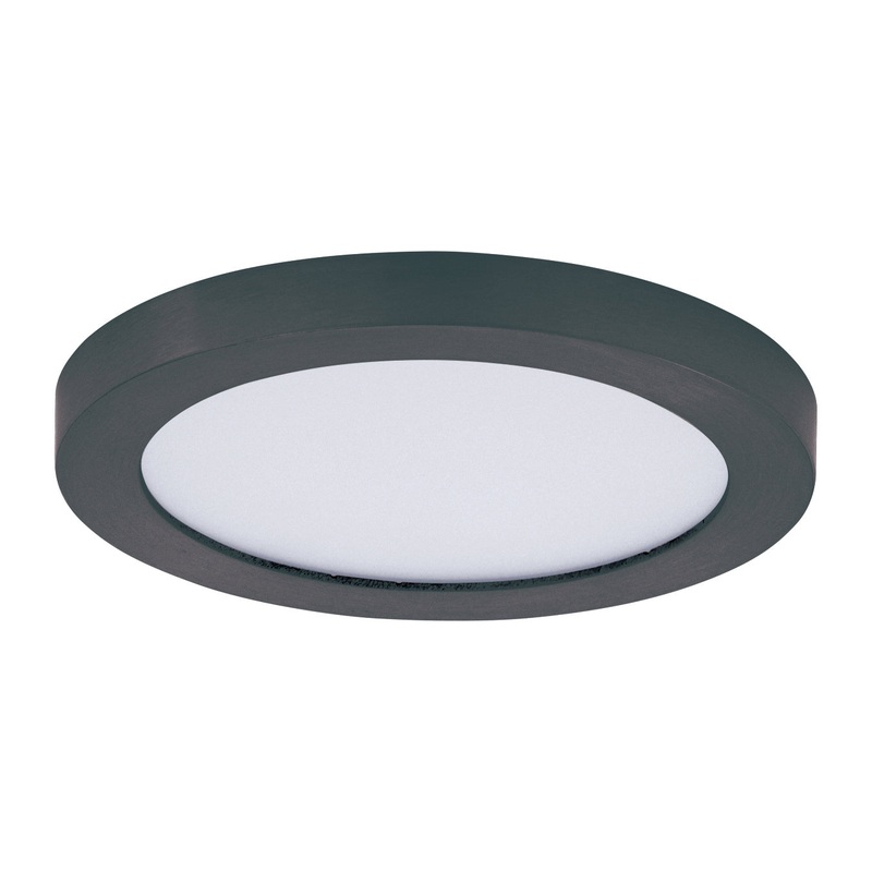 Maxim 57690WTBK Chip LED Flush Mount, Black