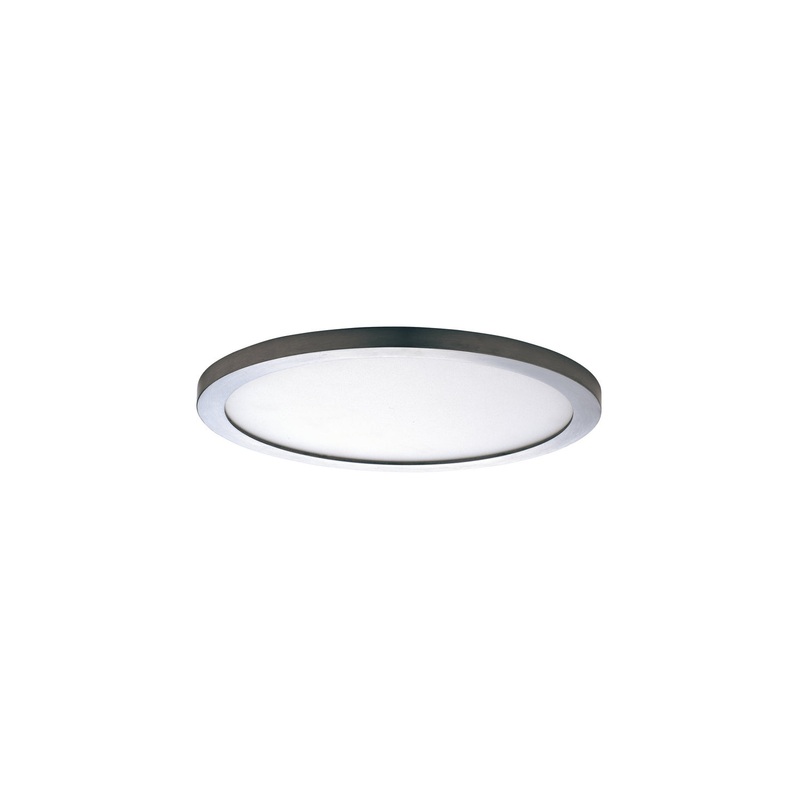 Maxim 58710WTSN Wafer LED Flush Mount, Satin Nickel