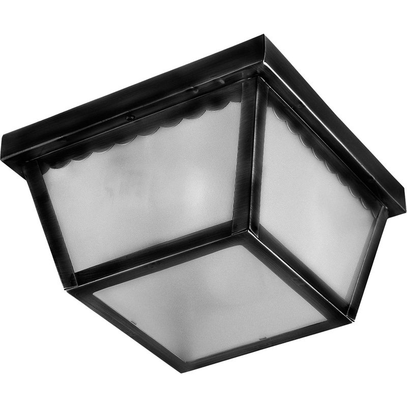 Maxim 6203FTBK Outdoor Essentials - 620x One Light Outdoor Ceiling Mount, Black