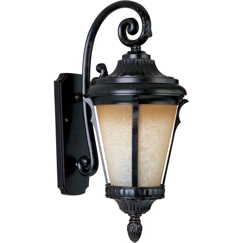 Maxim 65014LTES Odessa LED E26 LED Outdoor Wall Sconce, Espresso
