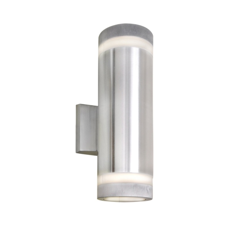 Maxim 86112AL Lightray LED LED Outdoor Wall Sconce, Brushed Aluminum