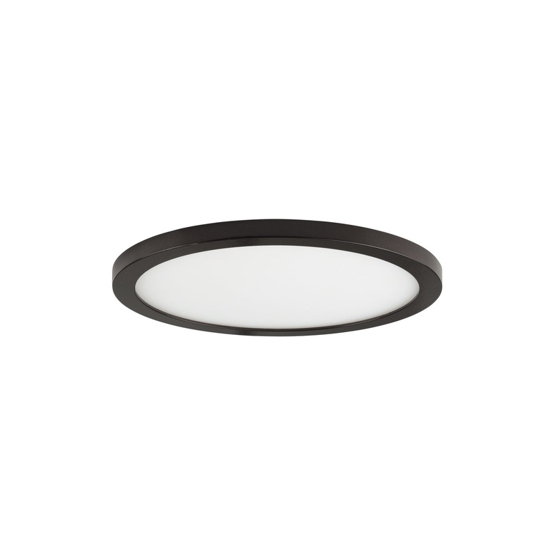 Maxim 58712WTBZ Wafer LED Flush Mount, Bronze